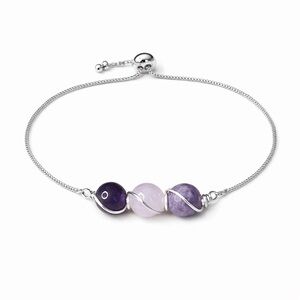Amethyst Gemstone Bracelet
